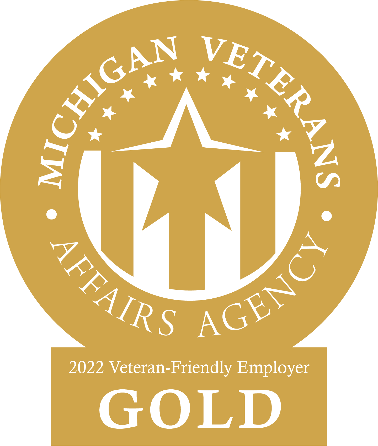 2022 Veteran Friendly Employer - Gold - MVAA